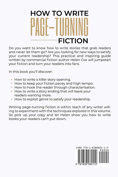 Produktbild: How to Write Page-Turning Fiction