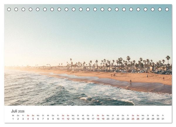 Produktbild: Kalifornien - The Golden State (Tischkalender 2026 DIN A5 quer), CALVENDO Monatskalender