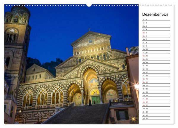 Produktbild: Amalfik&uuml;ste - Der Planer (hochwertiger Premium Wandkalender 2026 DIN A2 quer), Kunstdruck in Hochglanz