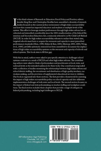 Produktbild: High Stakes Accountability