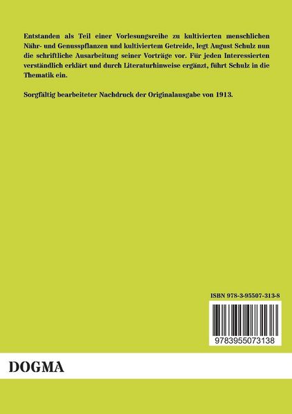 Produktbild: Die Geschichte der kultivierten Getreide