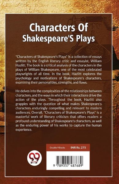 Produktbild: Characters Of Shakespeare'S Plays