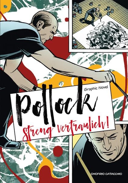 Jackson Pollock – Streng vertraulich!, Gebundene Ausgabe von Onofrio Catacchio, Midas Collection, 9783038761716