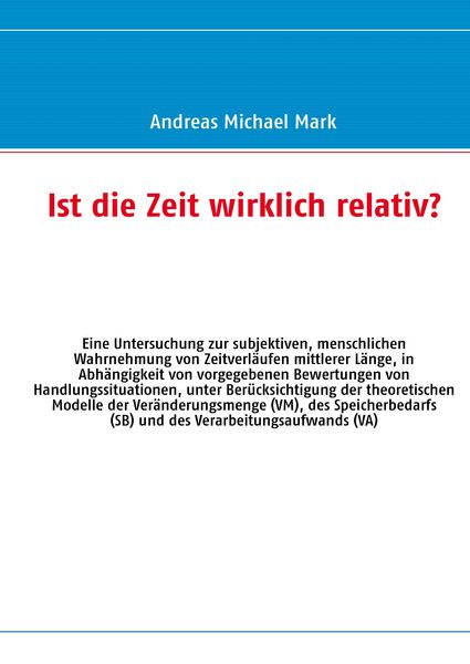Produktbild: Ist die Zeit wirklich relativ?