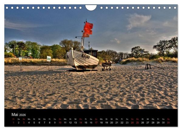 Produktbild: Impressionen von der Insel Usedom (Wandkalender 2026 DIN A4 quer), CALVENDO Monatskalender