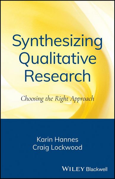 Produktbild: Synthesizing Qualitative Research