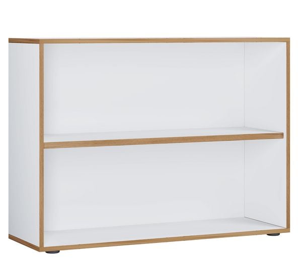 Holz Büro Regal Bücher Ordner Aktenregal Salia 2f