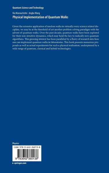 Produktbild: Physical Implementation of Quantum Walks