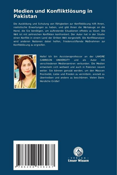 Produktbild: Medien und Konfliktl&ouml;sung in Pakistan