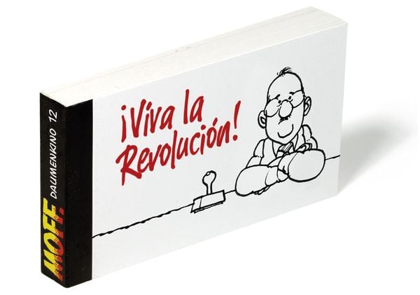 MOFF. Daumenkino Nr. 12 - Viva la Revolución!, Gebundene Ausgabe von Gerhard Haderer, Scherz & Schund Fabrik e.U., 9783903055698