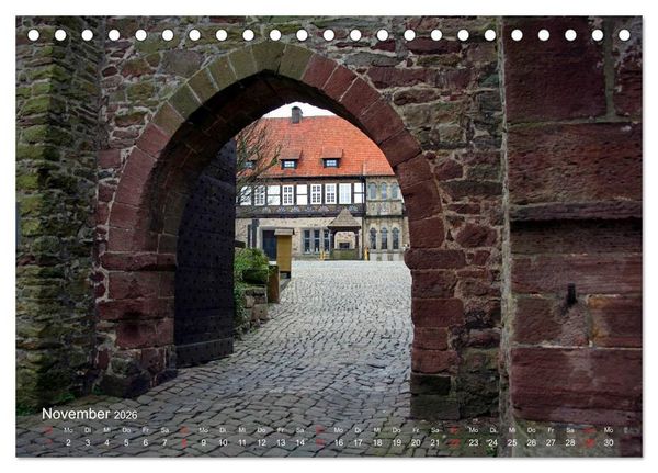 Produktbild: Blomberg in Lippe (Tischkalender 2026 DIN A5 quer), CALVENDO Monatskalender