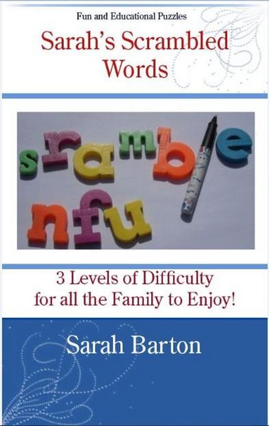 Produktbild: Sarah's Scrambled Words: 3 Levels of Difficulty for all the Family to Enjoy