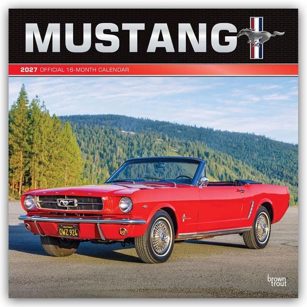 Produktbild: Mustang &ndash; Ford Mustang 2027 &ndash; 16-Monatskalender