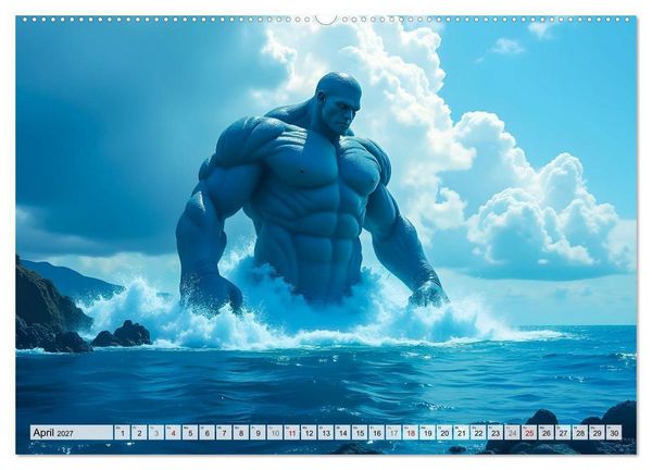 Produktbild: Titanen &ndash; Herrscher vor den G&ouml;ttern (Wandkalender 2027 DIN A2 quer), CALVENDO Monatskalender