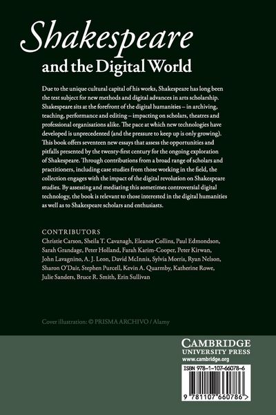 Produktbild: Shakespeare and the Digital World
