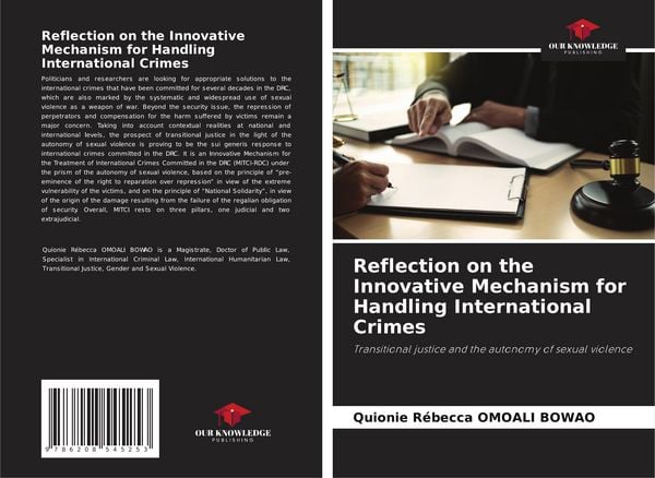 Produktbild: Reflection on the Innovative Mechanism for Handling International Crimes
