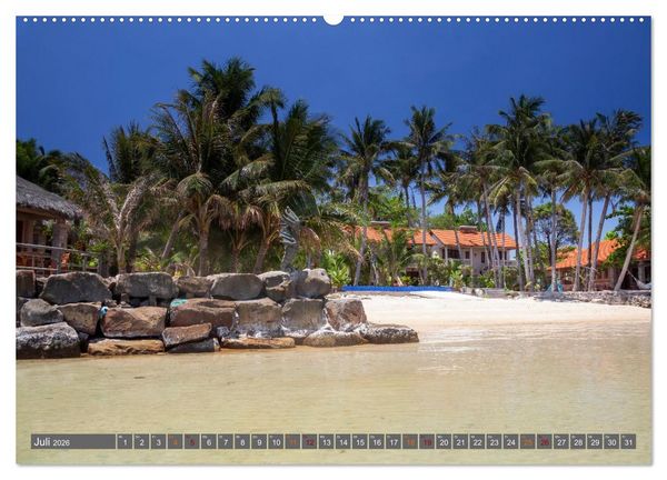 Produktbild: Vietnam, die sch&ouml;nsten Traumstr&auml;nde (Wandkalender 2026 DIN A2 quer), CALVENDO Monatskalender