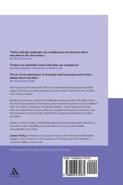 Produktbild: Reclaiming Education