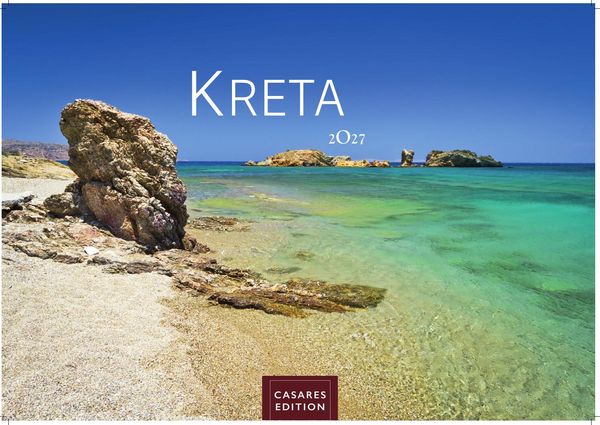 Produktbild: Kreta Kalender 2027 &ndash; Wandkalender | Fotokalender Griechenland 24x35cm &ndash; . mit 12 atemberaubenden Fotos von Kreta.