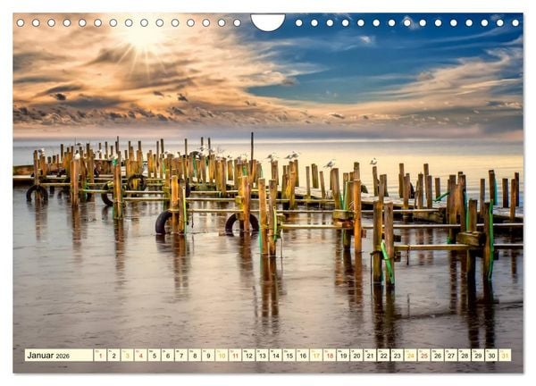 Produktbild: Reise durch Deutschland - Bad Zwischenahn am Zwischenahner Meer (Wandkalender 2026 DIN A4 quer), CALVENDO Monatskalender