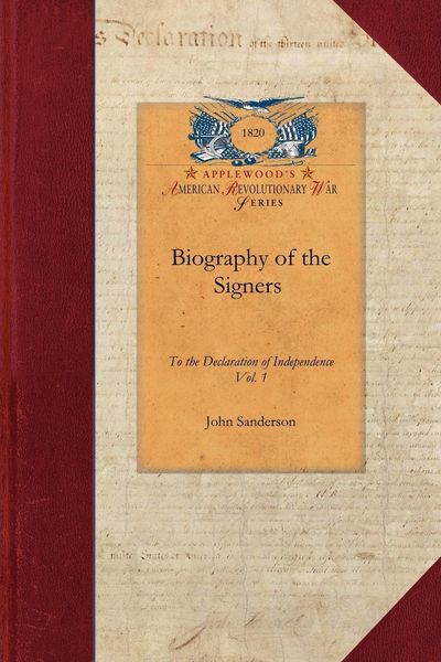Produktbild: Biography of the Signers V1