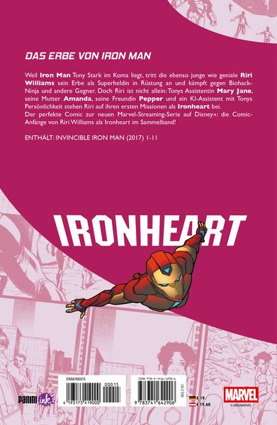 Produktbild: Ironheart: Riri Williams