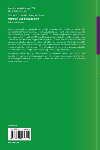 Produktbild: Mammary Gland Development
