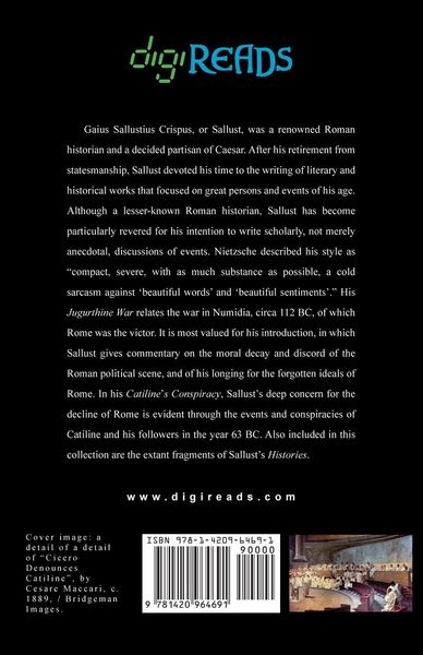 Produktbild: Catiline's Conspiracy, the Jugurthine War, Histories