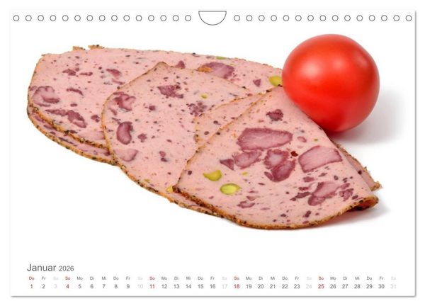 Produktbild: Alles Wurst (Wandkalender 2026 DIN A4 quer), CALVENDO Monatskalender