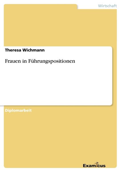 Produktbild: Frauen in F&uuml;hrungspositionen