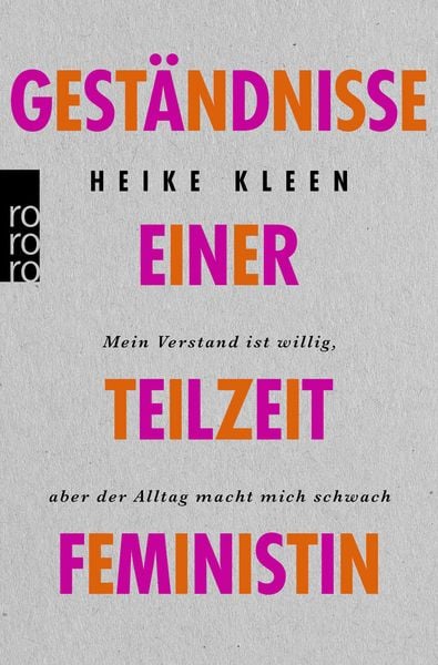 Produktbild: Geständnisse einer Teilzeitfeministin