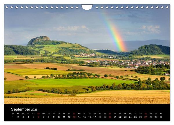 Produktbild: Vulkanlandschaft Hegau 2026 (Wandkalender 2026 DIN A4 quer), CALVENDO Monatskalender