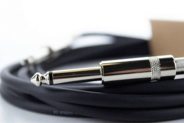 Produktbild: Cordial 14757 Klinke Instrumenten Anschlusskabel [1x Klinkenstecker 6.3 mm (mono) - 1x Klinkenstecker 6.3 mm (mono)] 5.00 m Schwarz Flexibel