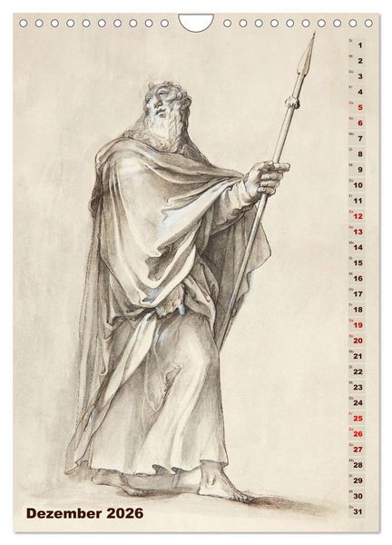 Produktbild: Jesus und die zw&ouml;lf Apostel (Wandkalender 2026 DIN A4 hoch), CALVENDO Monatskalender