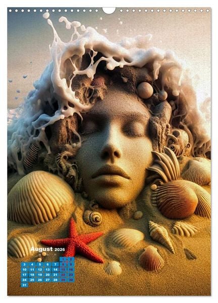 Produktbild: Aus Sand und Meerschaum! (Wandkalender 2026 DIN A3 hoch), CALVENDO Monatskalender