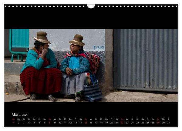 Produktbild: Peru & Bolivien - Land der Inka (Wandkalender 2026 DIN A3 quer), CALVENDO Monatskalender
