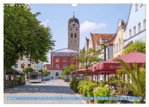 Produktbild: Herzogstadt Erding (Wandkalender 2026 DIN A3 quer), CALVENDO Monatskalender