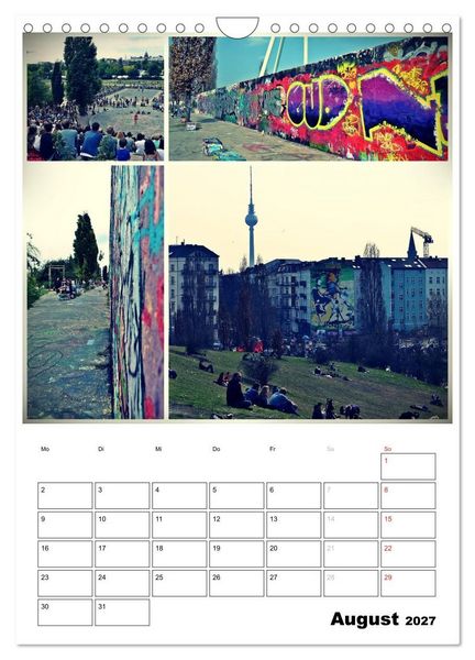 Produktbild: BERLIN / Planer (Wandkalender 2027 DIN A4 hoch), CALVENDO Monatskalender