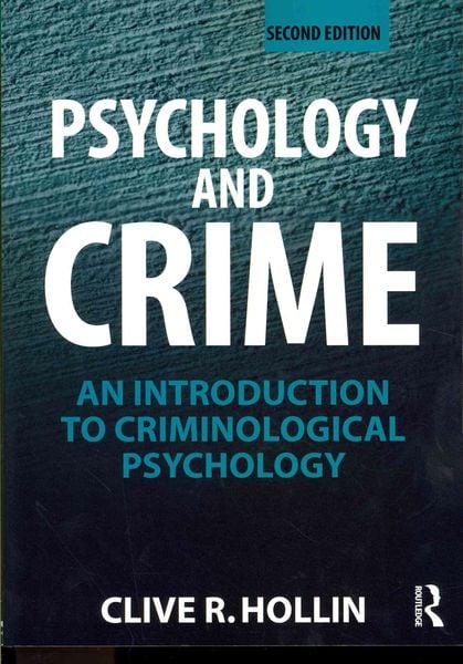 Produktbild: Psychology and Crime