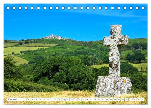 Produktbild: S&uuml;dengland - On the road in Devon und Cornwall (Tischkalender 2026 DIN A5 quer), CALVENDO Monatskalender