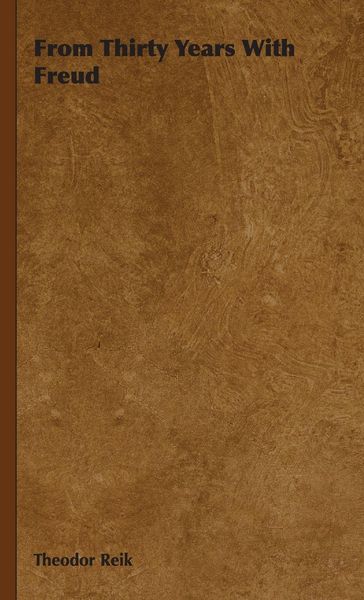 Produktbild: From Thirty Years with Freud