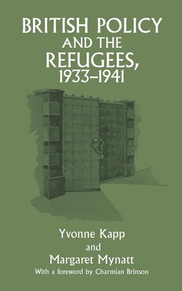 Produktbild: British Policy and the Refugees, 1933-1941