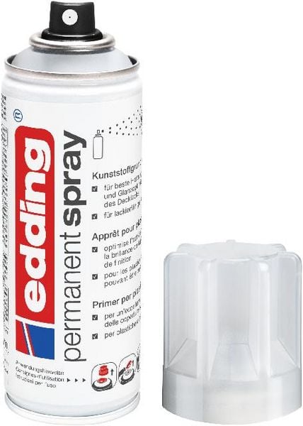 Produktbild: Edding Permament Spray Dose, Kunststoff Grundierung