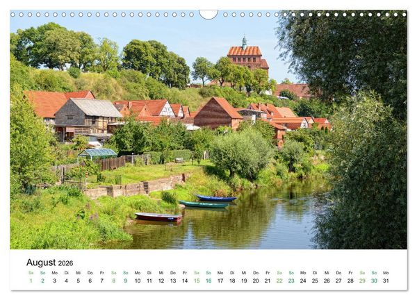 Produktbild: Entlang der sch&ouml;nen Elbe - Jerichow, Tangerm&uuml;nde und Havelberg (Wandkalender 2026 DIN A3 quer), CALVENDO Monatskalender