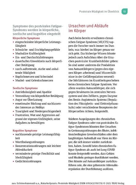 Produktbild: Naturheilpraxis: Postvirale M&uuml;digkeit