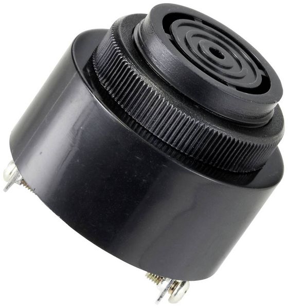 Produktbild: TRU COMPONENTS TC-10475808 Piezo-Signalgeber Ger&auml;usch-Entwicklung: 80 dB Spannung: 12 V/DC Dauerton 1 St.