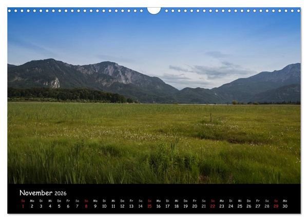 Produktbild: Sch&ouml;nes Oberbayern (Wandkalender 2026 DIN A3 quer), CALVENDO Monatskalender