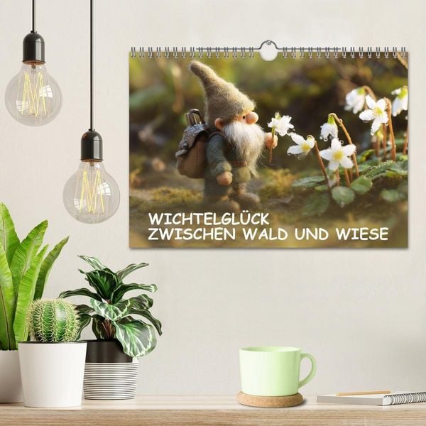Produktbild: Wichtelgl&uuml;ck zwischen Wald und Wiese (Wandkalender 2027 DIN A4 quer), CALVENDO Monatskalender