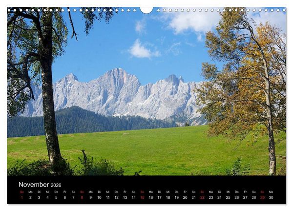 Produktbild: Der Dachstein - Massiv in den Alpen (Wandkalender 2026 DIN A3 quer), CALVENDO Monatskalender