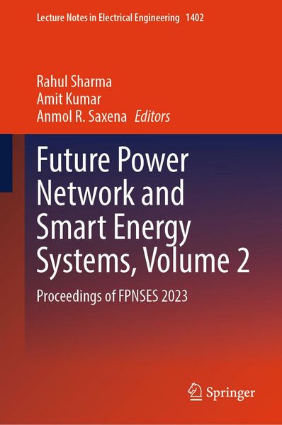 Produktbild: Future Power Network and Smart Energy Systems, Volume 2